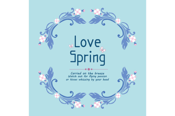Download Romantic Card Design for Love Spring - Premium Resources